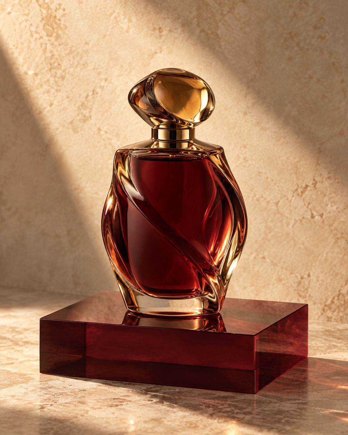Eau de Parfum Nº 01 en cristal ámbar